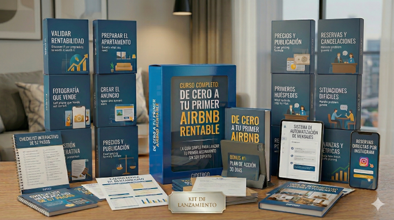 De 0 a tu primer Airbnb rentable